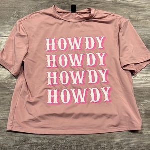 Pink Howdy shirt